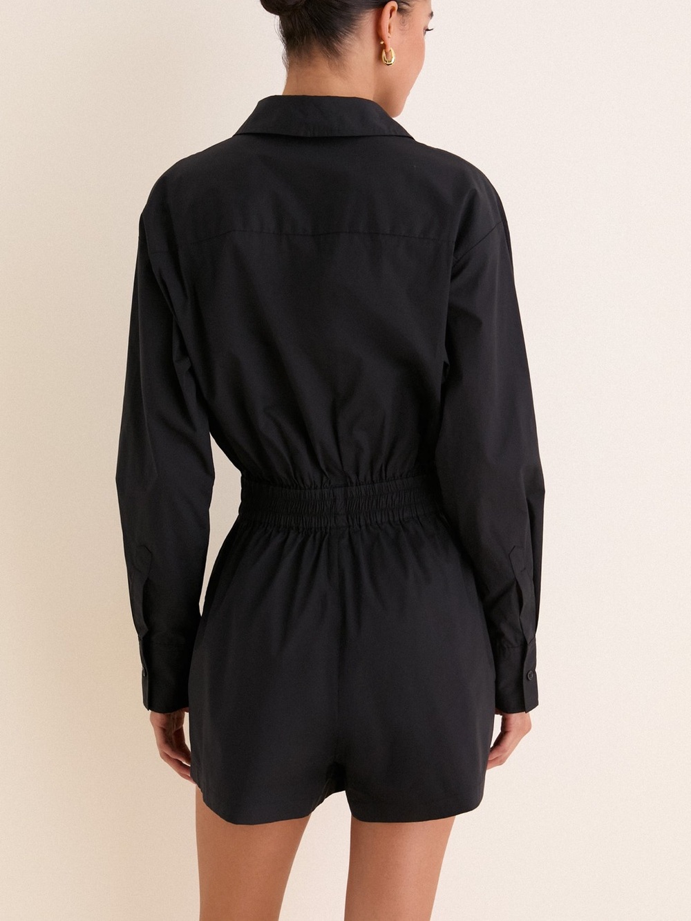 Hyacinth House Black Hartwell Playsuit | NWT | Medium - Picture 8 of 10